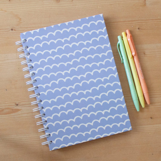 Caderno A5 Capa Dura Pautado (100 FL) OCEAN