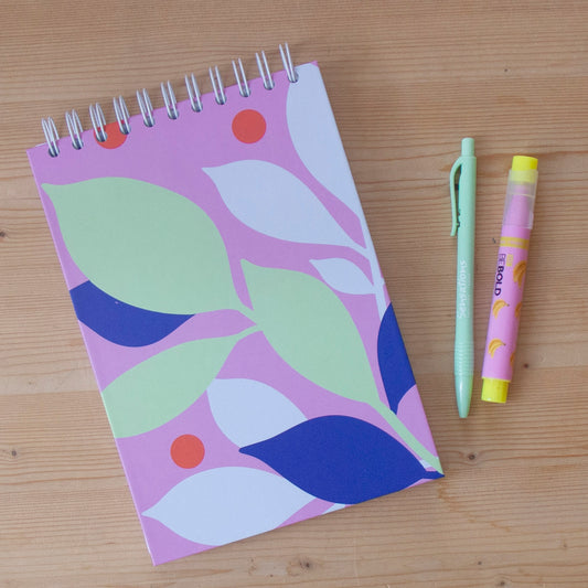 Caderno A5 Argolas Topo Capa Dura GARDEN