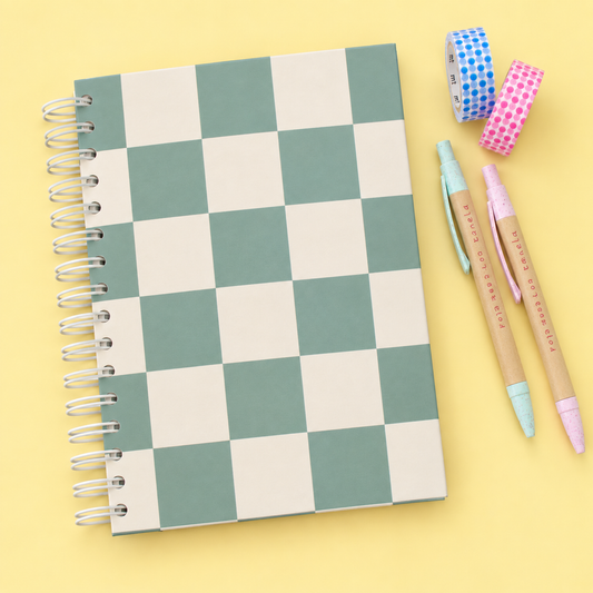 Caderno A5 Argolas 100 FL (PAUTADO) COOL BOY GREEN