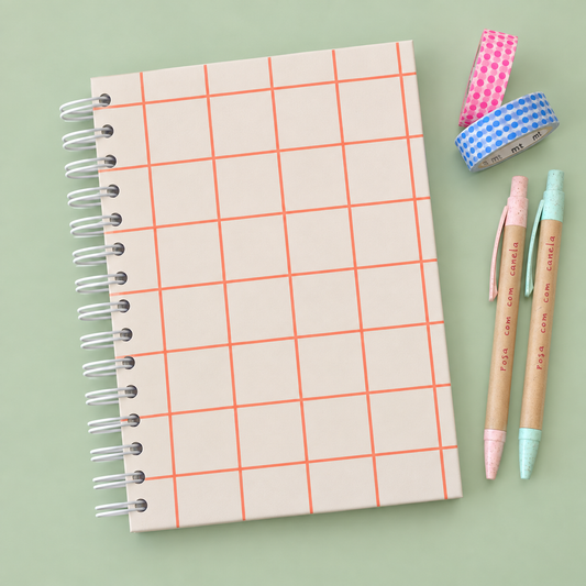 Caderno A5 Argolas 100 FL (PAUTADO) ESSENCE GRAPHIC