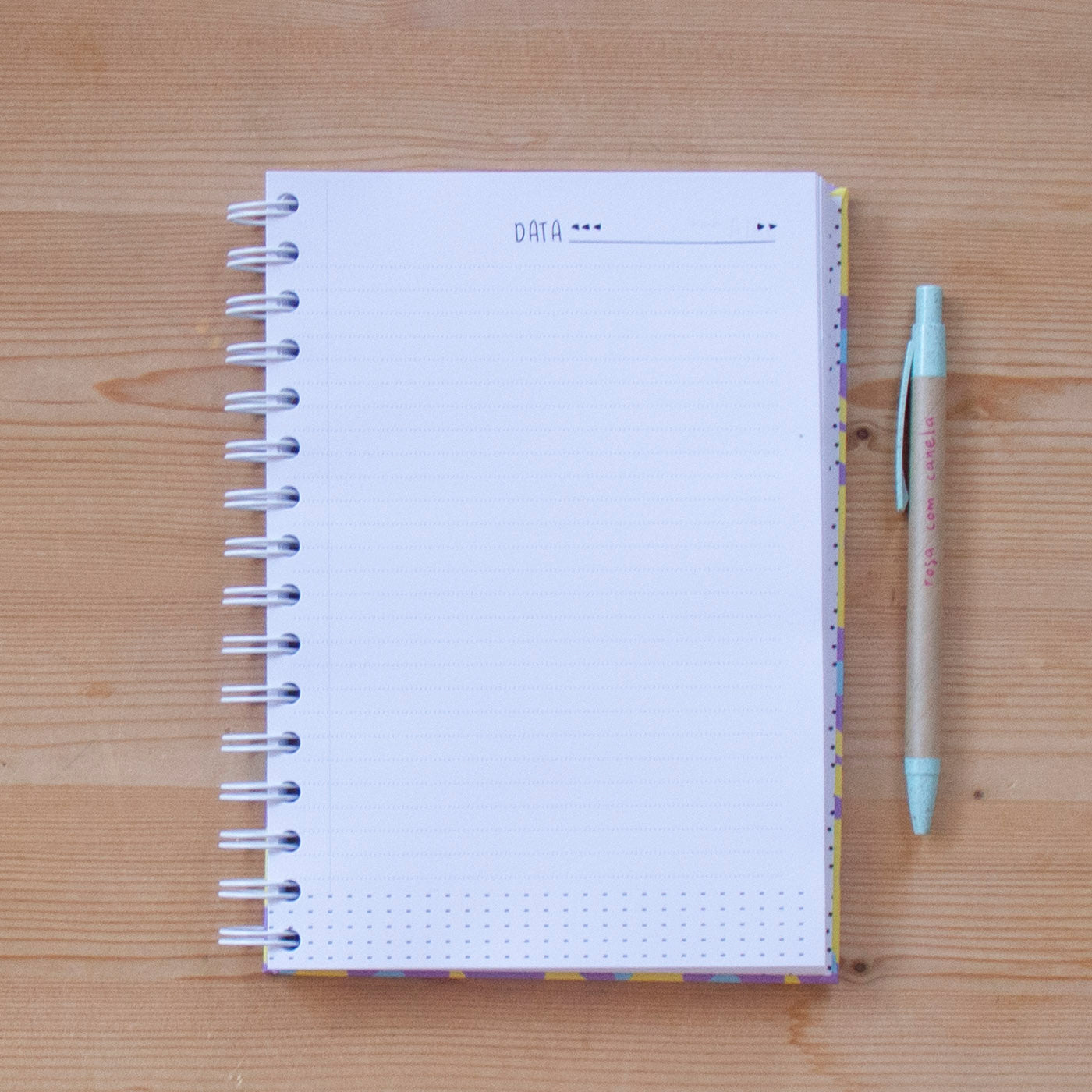 Caderno A5 Argolas 100 FL (PAUTADO) CLASSIC DOTS