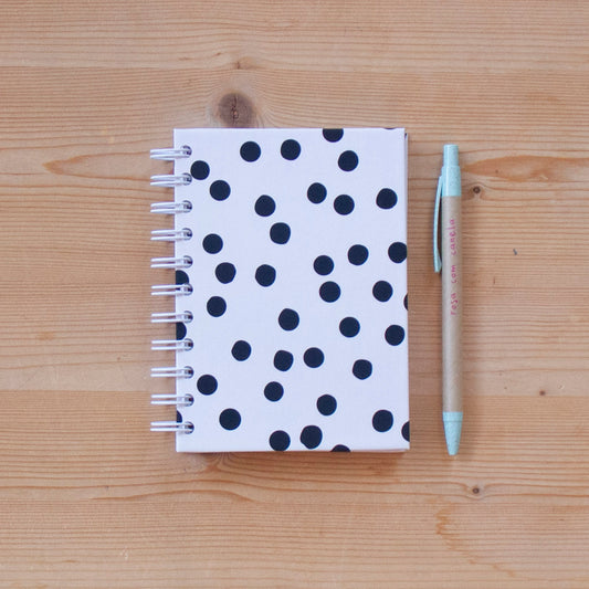 Caderno A6 Argolas 100 FL (PAUTADO) CLASSIC DOTS