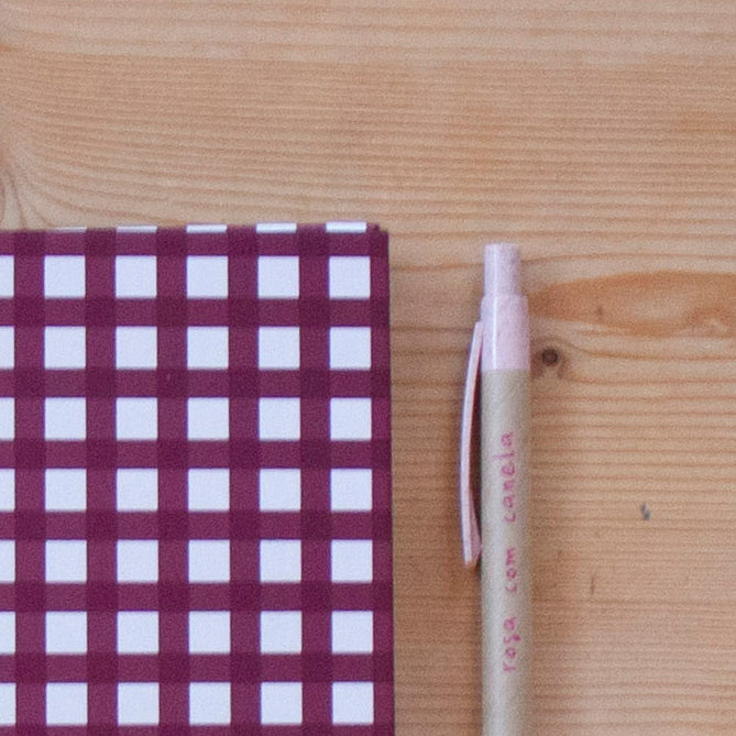 Caderno A6 Argolas 100 FL (PAUTADO) CLASSIC BURGUNDY