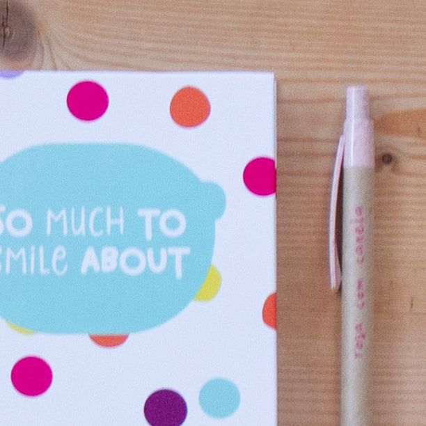 Caderno A6 Argolas 100 FL (PAUTADO) COLOR DOTS