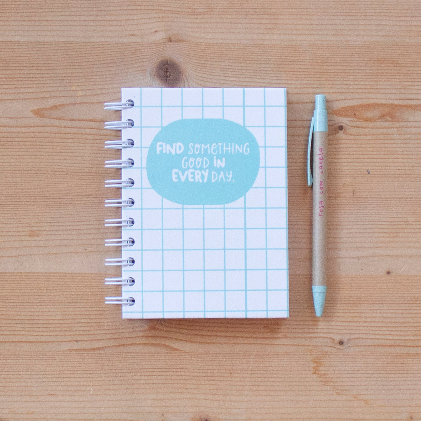 Caderno A6 Argolas 100 FL (PAUTADO) MINT