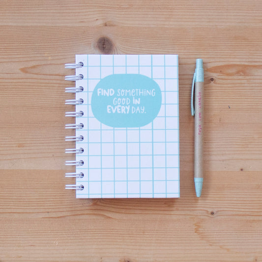 Caderno A6 Argolas 100 FL (PAUTADO) MINT