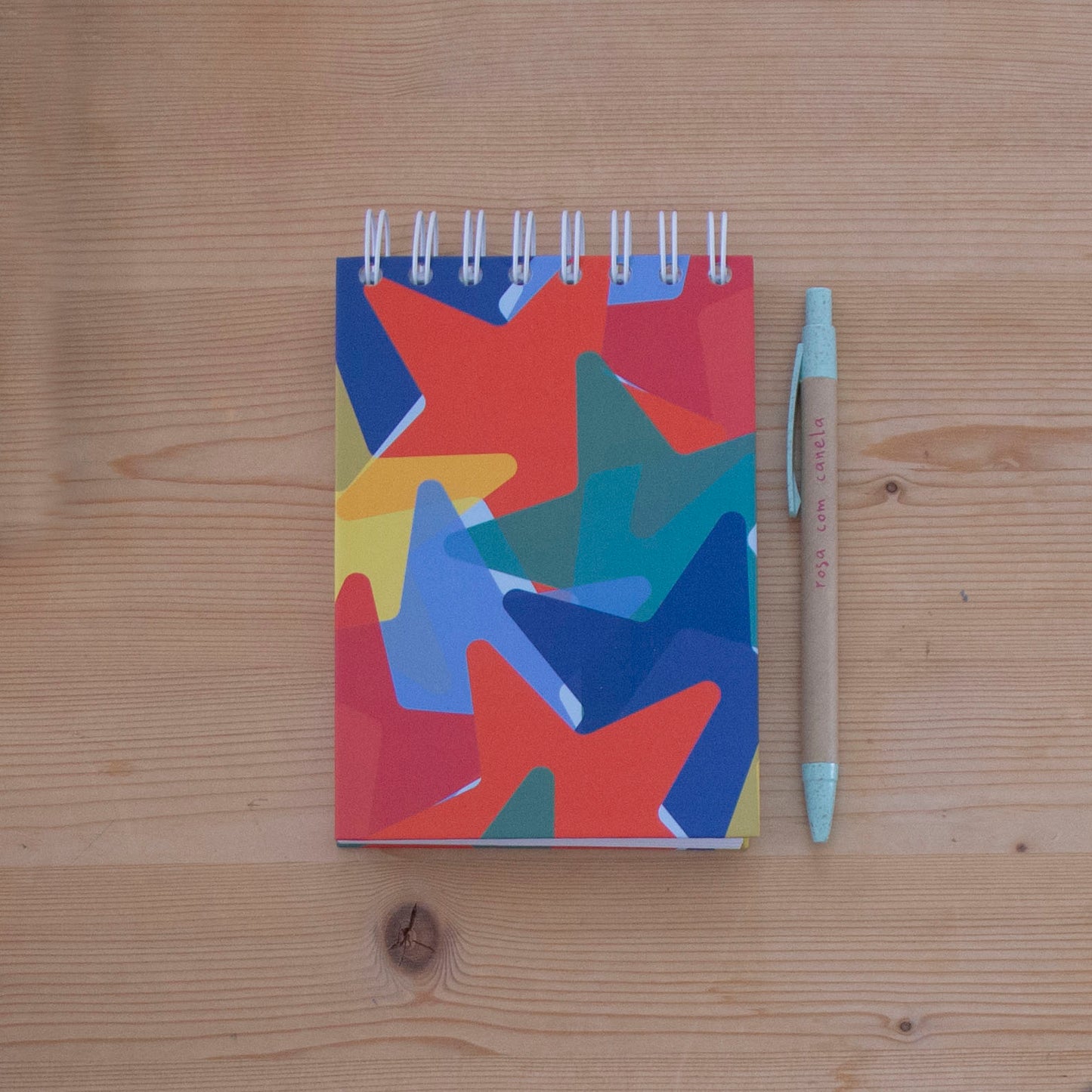 Caderno A6 Argolas Topo (LISO) BOY STARS