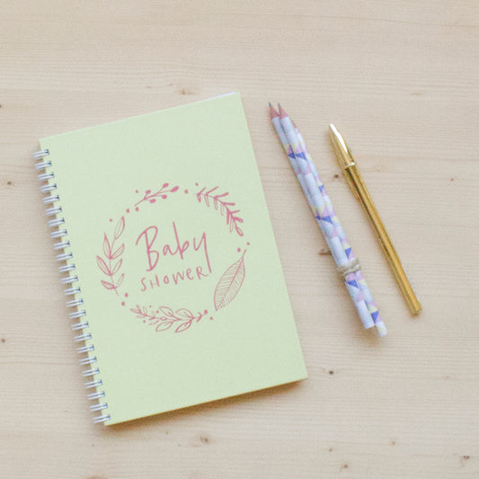 Caderno Baby Shower Yellow