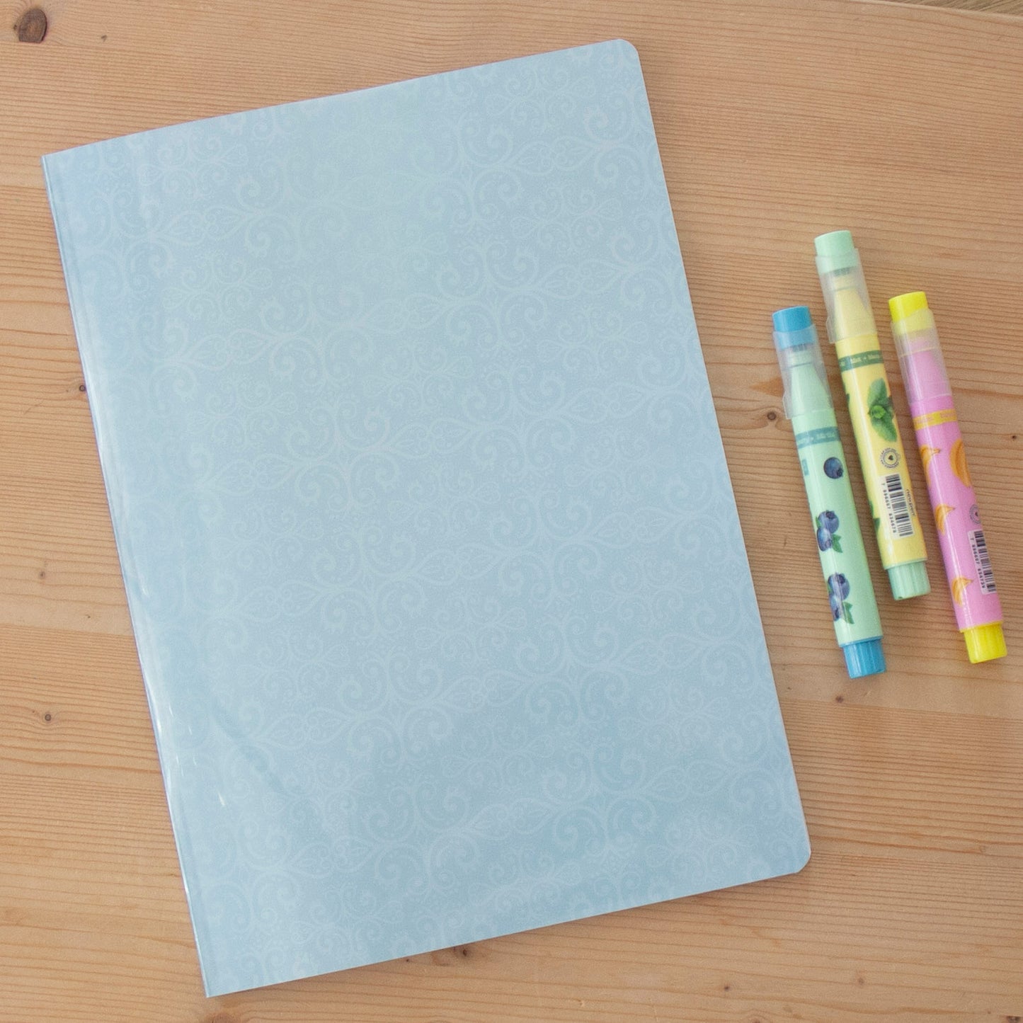 Caderno Agrafado A4 PET Pautado CLASSIC BLUE