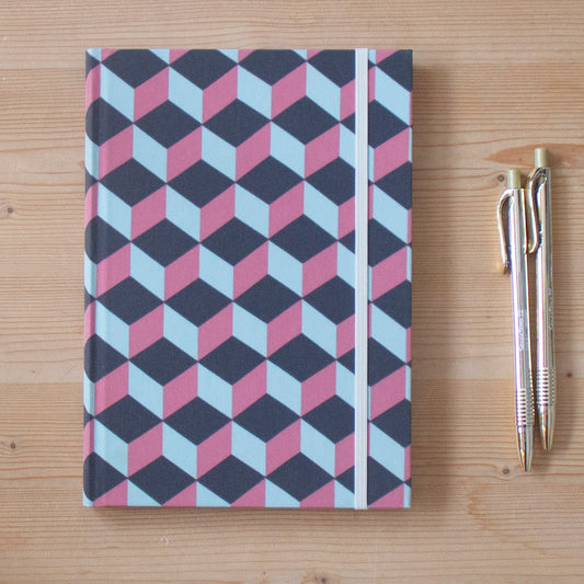 Caderno A5 tecido GRAPHIC