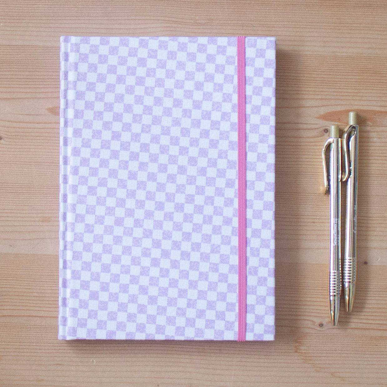 Caderno A5 tecido LILÁS