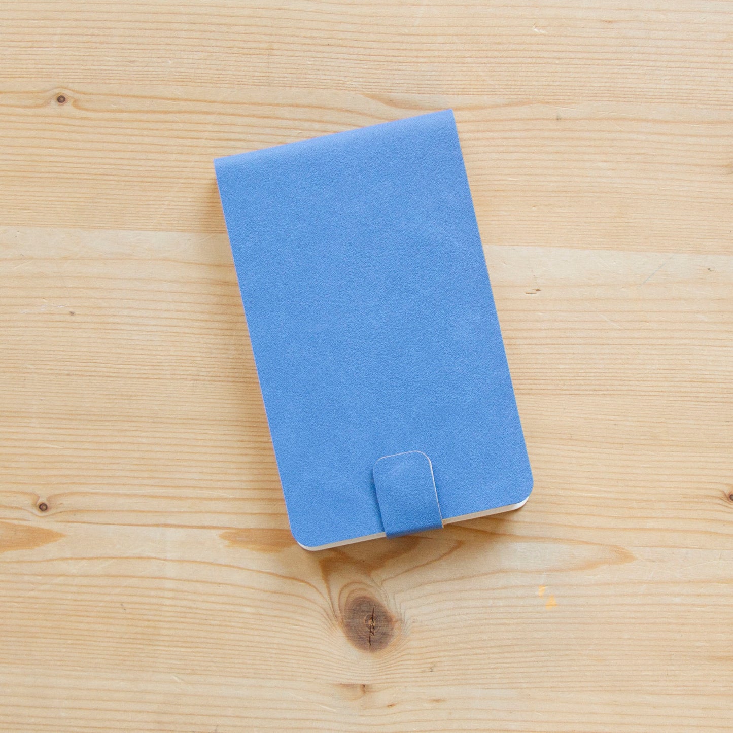 Caderno Pocket (13,5 x 8 cm) Suede Vegan Azul