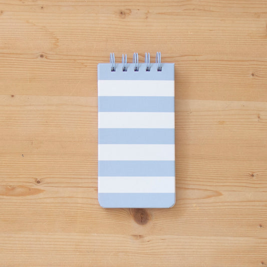 Caderno Pequeno (8,3 x 15,8 cm) BLUE STRIPES
