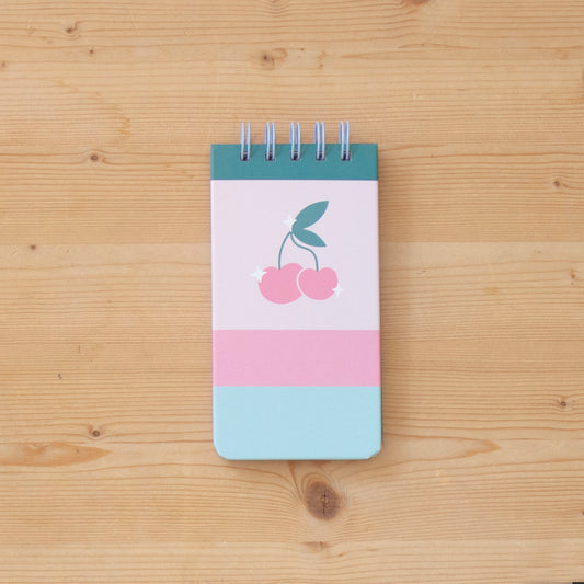 Caderno Pequeno (8,3 x 15,8 cm) CHERRY