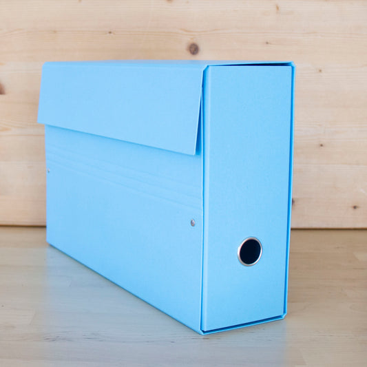 Caixa de Arquivo 38,5 x 24 x 10cm Azul