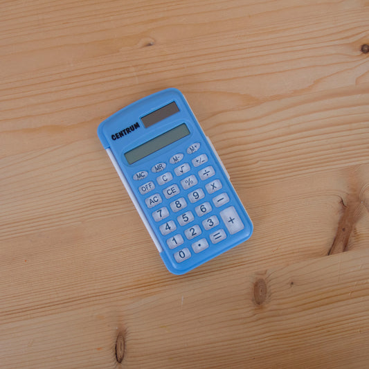 Calculadora de bolso Azul Centrum