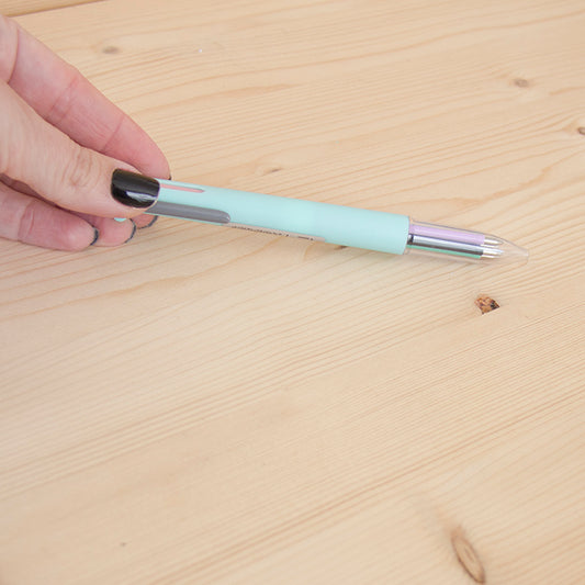 Caneta 5 Cores (Tinta Gel) Menta