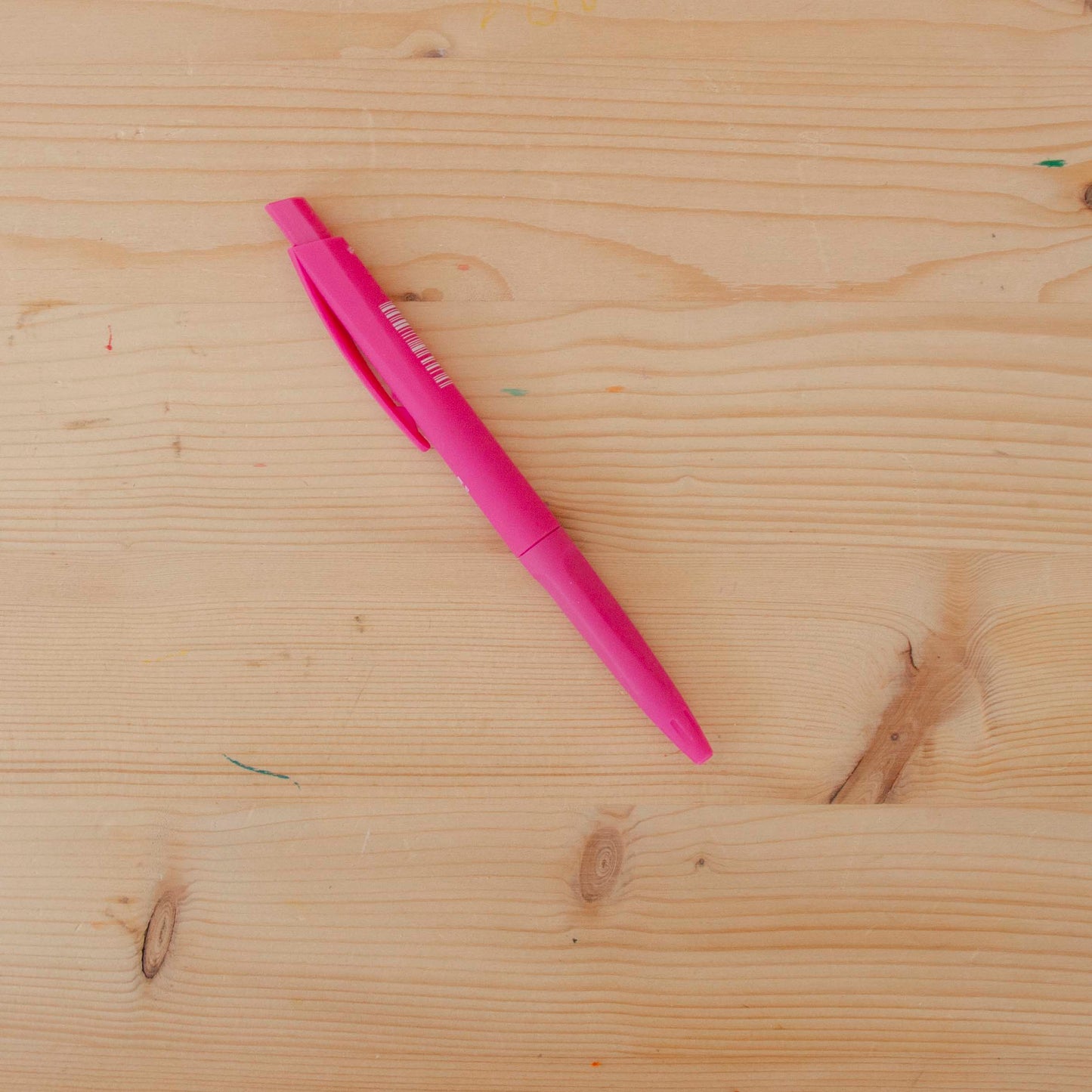 Caneta Esferográfica 1mm Néon Rosa