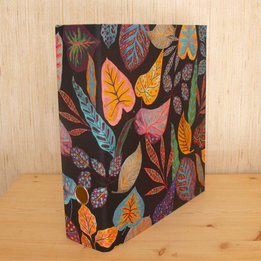 Capa de Arquivo A4 Larga tecido 1001 Black