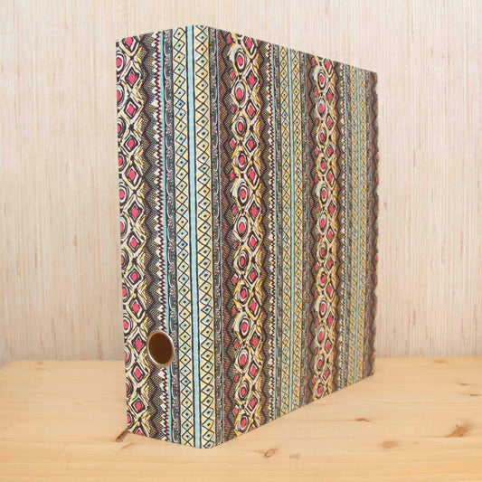 Capa de Arquivo A4 Larga tecido Tribal