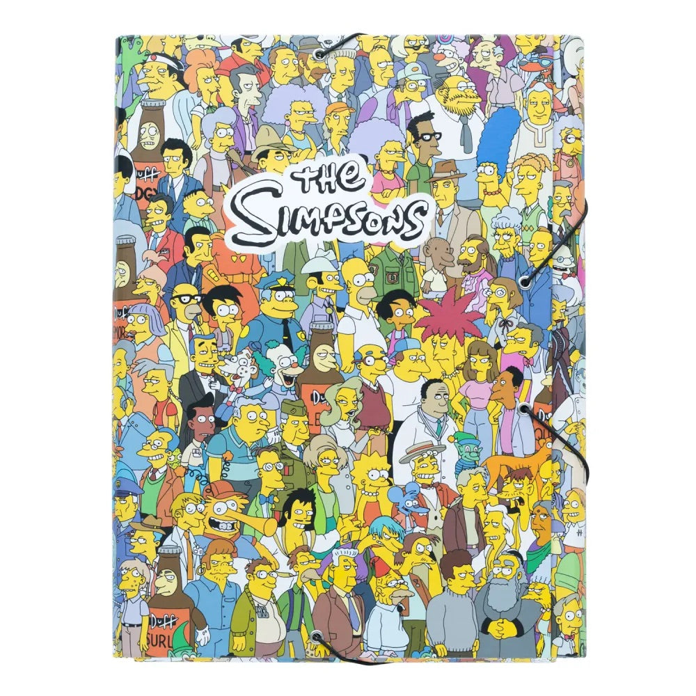 Capa de elásticos A4 Grossa THE SIMPSONS