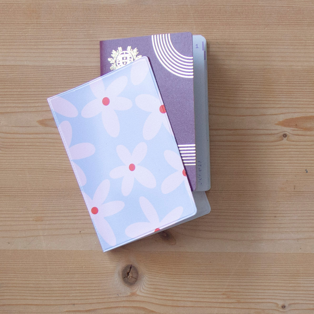 Capa de Passaporte COOL FLOWERS