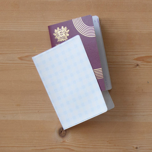 Capa de Passaporte VICHY BLUE