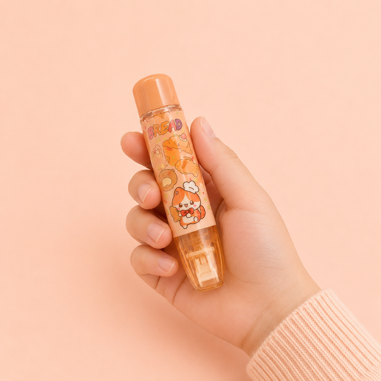 Cola em fita Kids 6m x 5mm LARANJA