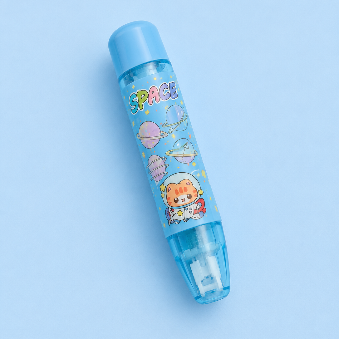 Cola em fita Kids 6m x 5mm SPACE BLUE