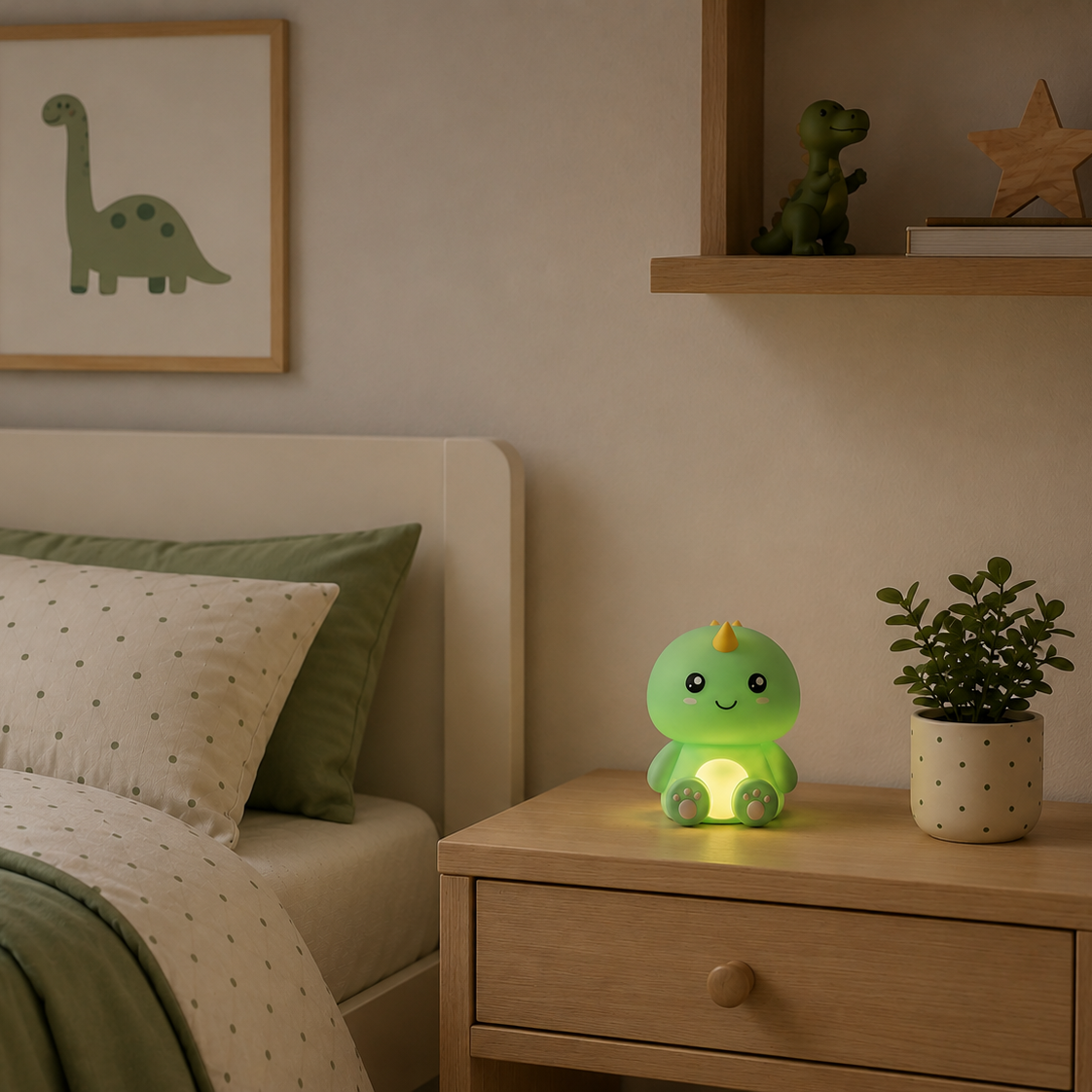 Luz de presença em silicone DINO