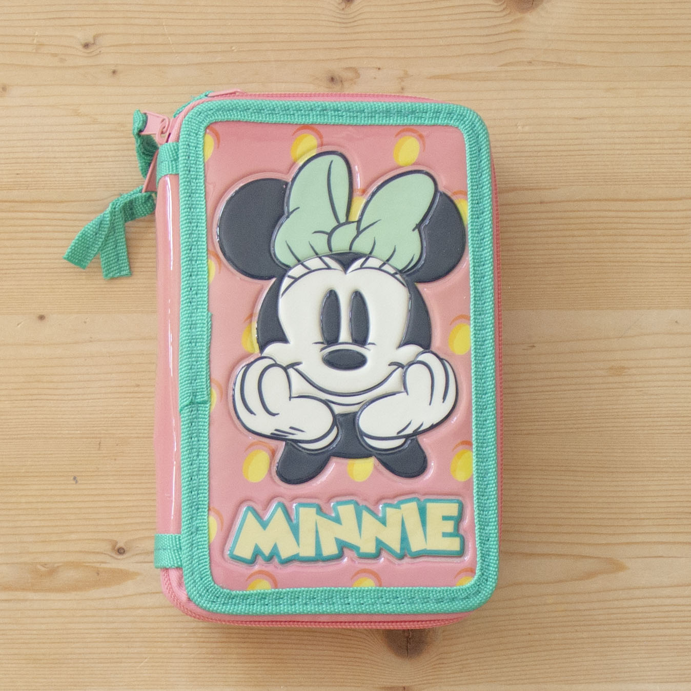 Estojo 3 Divisórias Minnie