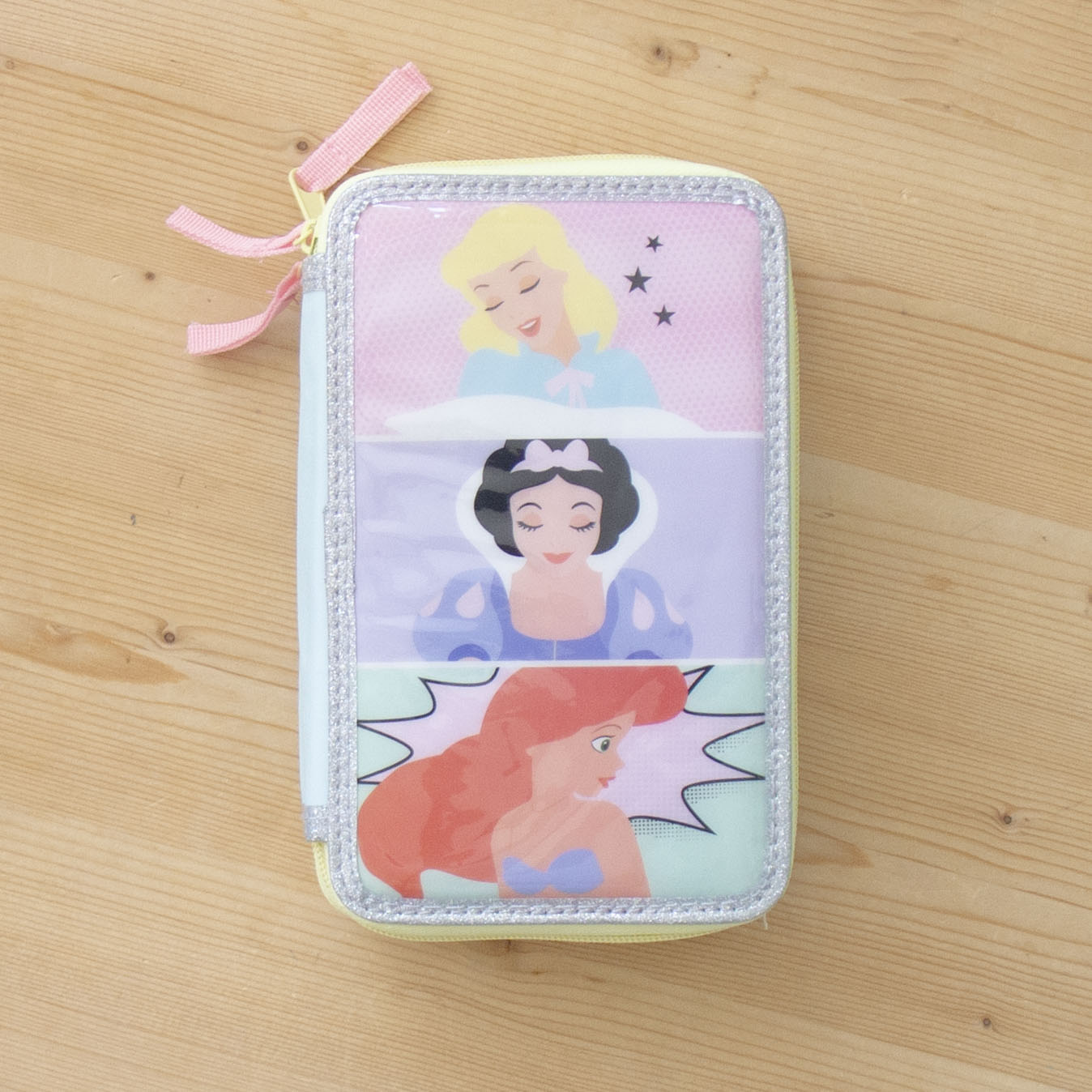 Estojo 3 Divisórias Princesas