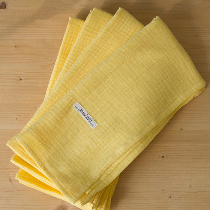 Fralda de Pano 60 x 60 cm Yellow