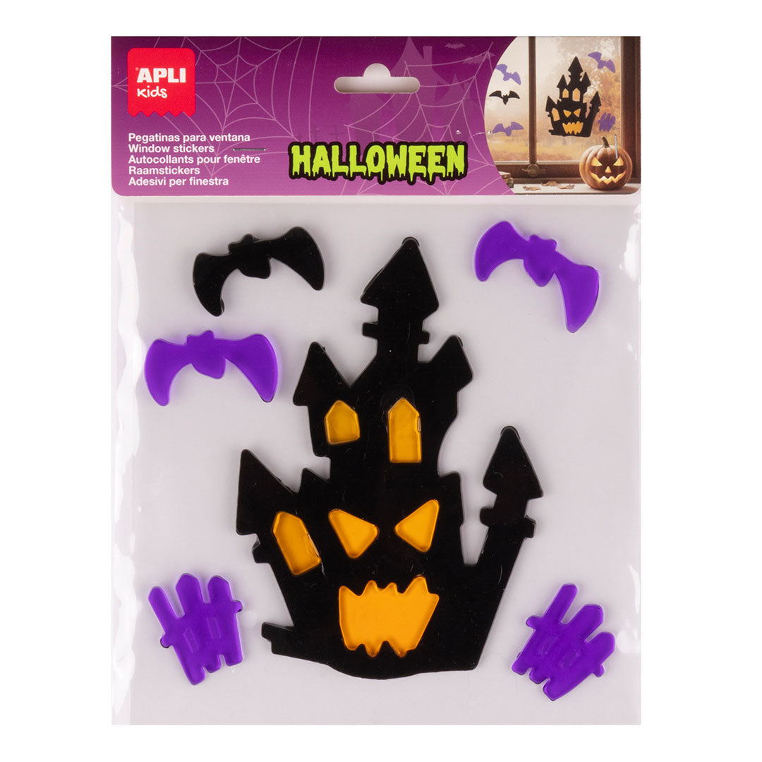 Stickers de Gel Jelly HALLOWEEN Casa Assombrada