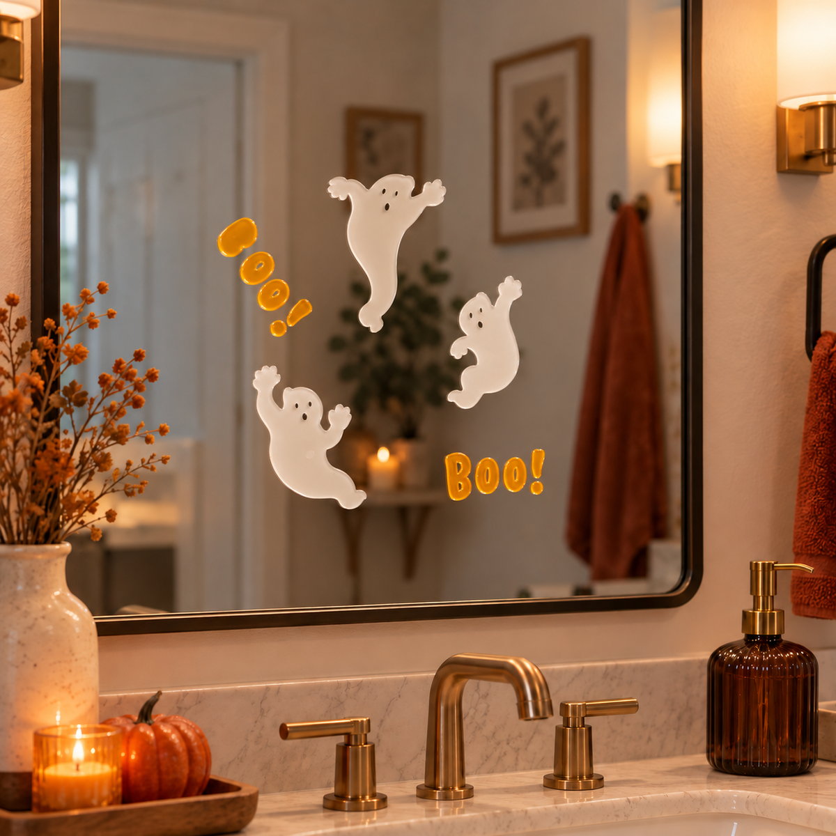 Stickers de Gel Jelly HALLOWEEN Fantasmas