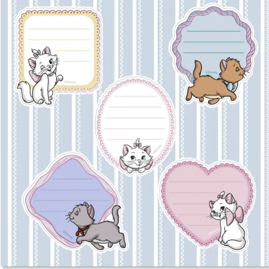 Kit 10 Etiquetas Autocolantes ARISTOGATOS SWEET
