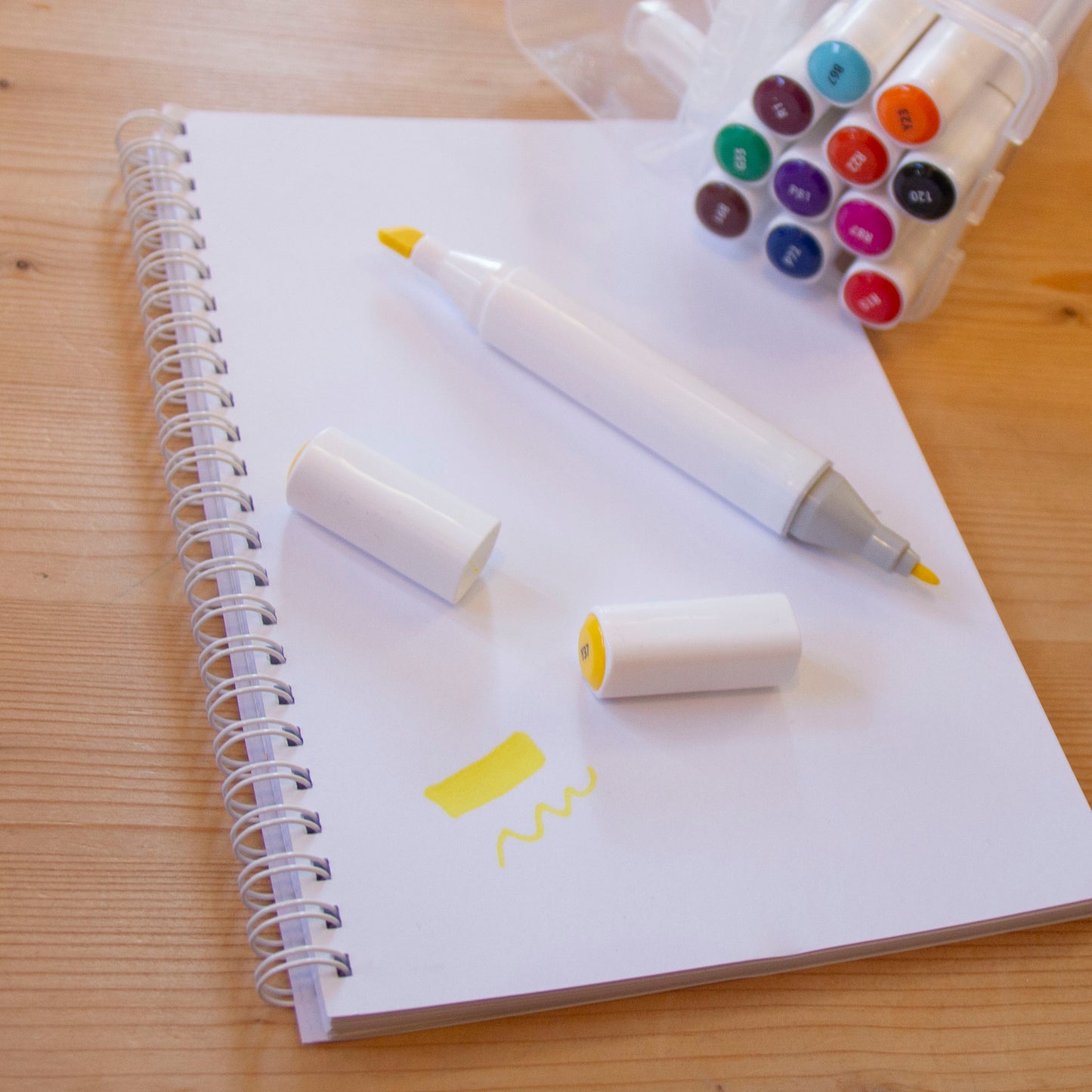 Kit 12 Marcadores/Sublinhadores Ponta Dupla