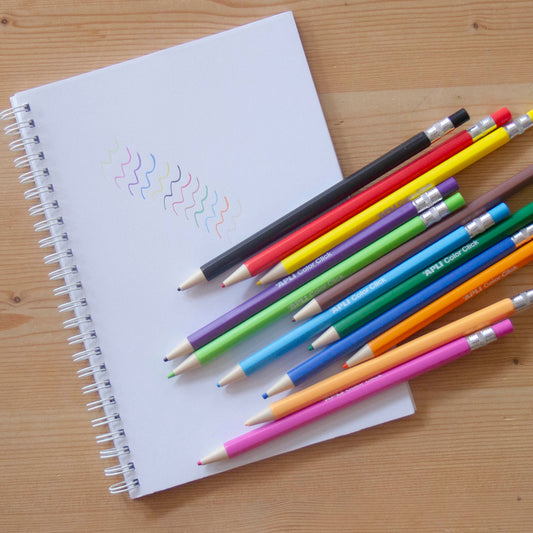 Kit 12 Lapiseiras de Cor