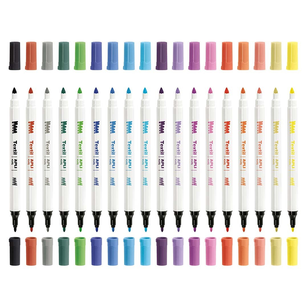 kit 18 Marcadores para Tecido