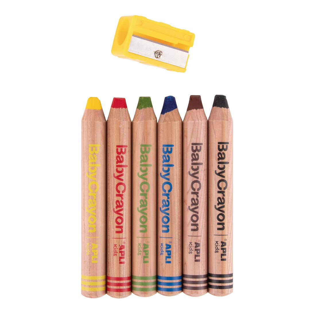 kit 6 Baby Crayon