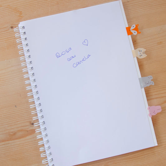 Kit 4 Marcadores de Página (80 un) SWEET ANIMALS