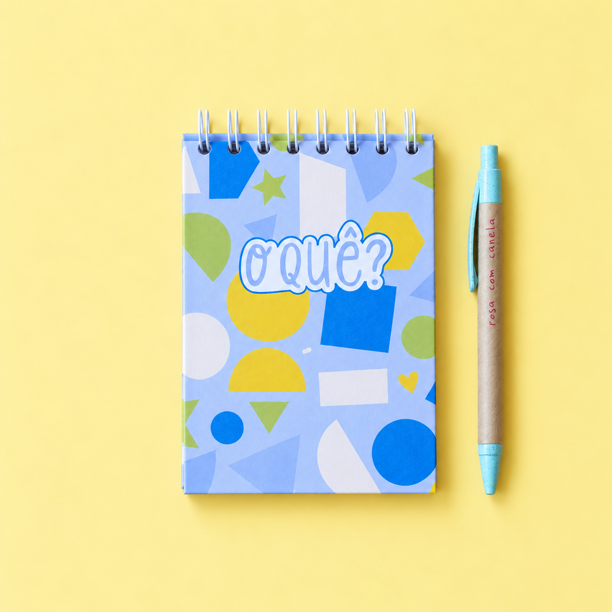 Livro A6 O QUÊ? Fun Blue