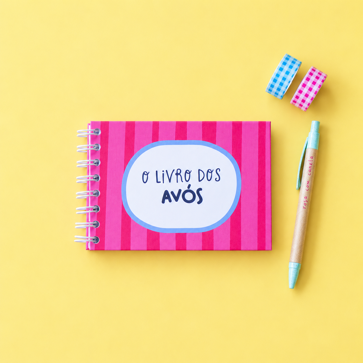 Livro dos Avós A6 PINK