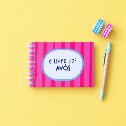 Livro dos Avós A6 PINK