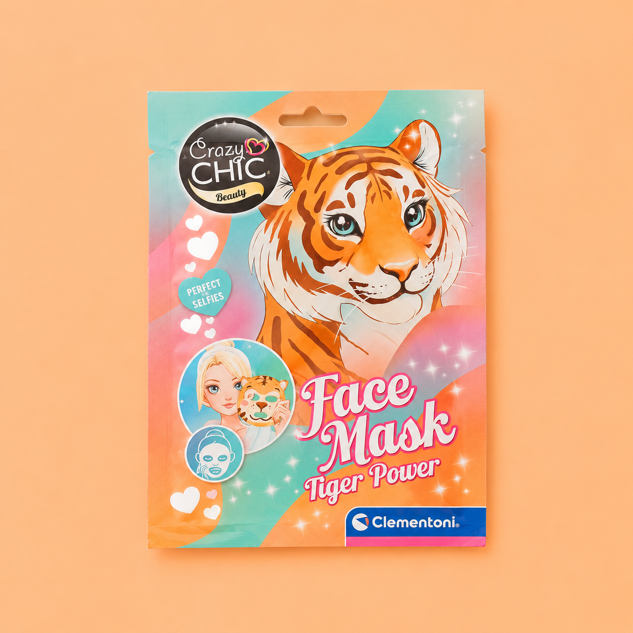 Máscara facial Crazy Chic Tigre