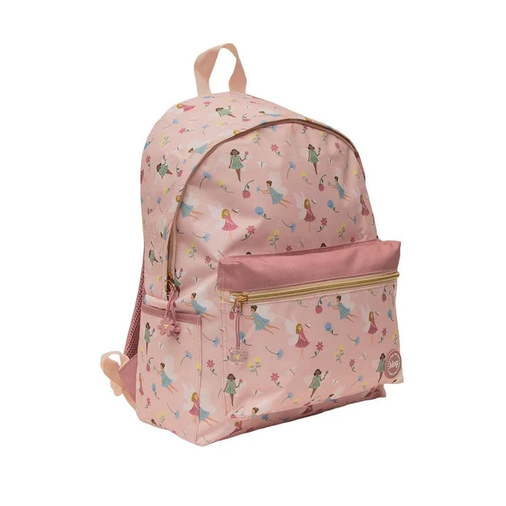 Mochila Escolar 40cm Fairies Fadinhas
