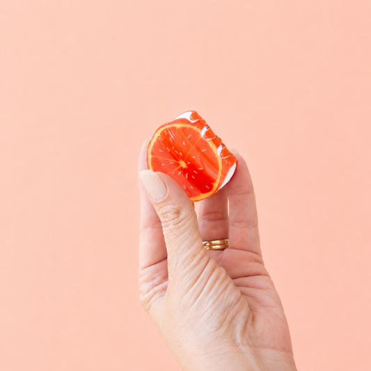 Mola de cabelo Small LARANJA