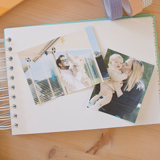 Álbum A5 argolas SUPER PAI Amarelo