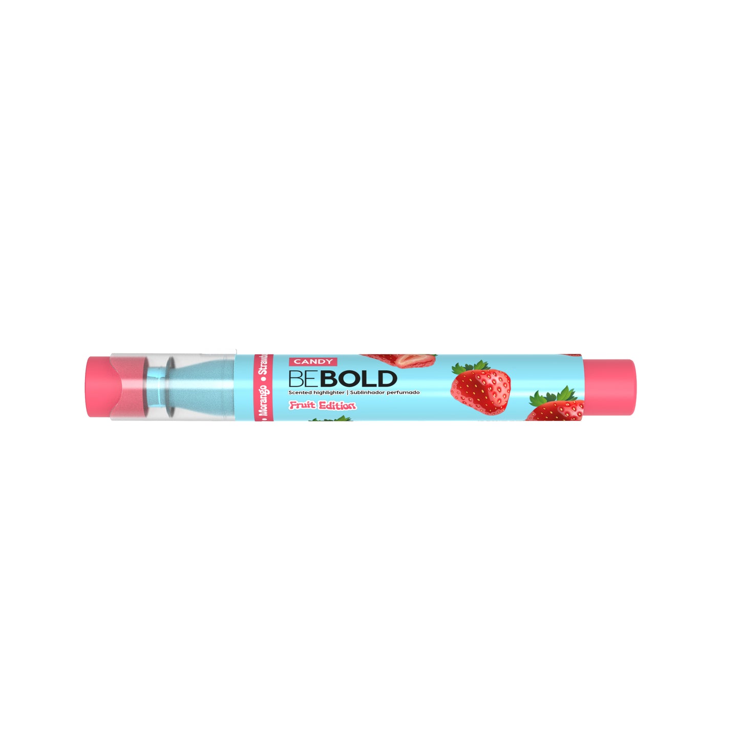 Marcador Bebold Perfumado Red Candy Morango