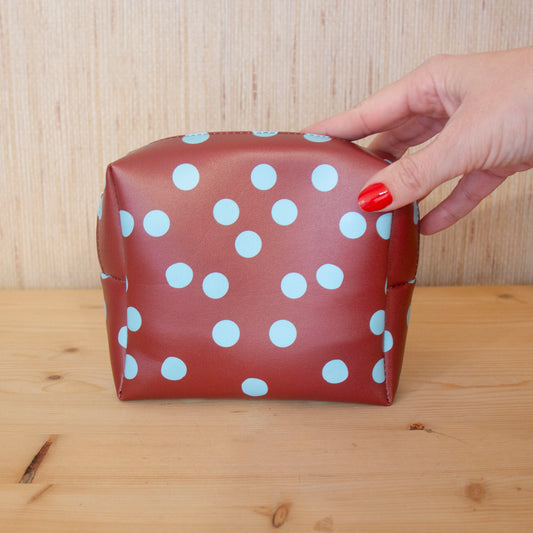 Nécessaire Napa 16 x 14 cm CLASSIC DOTS BLUE